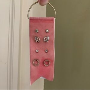 Anthropologie multi-earring set.